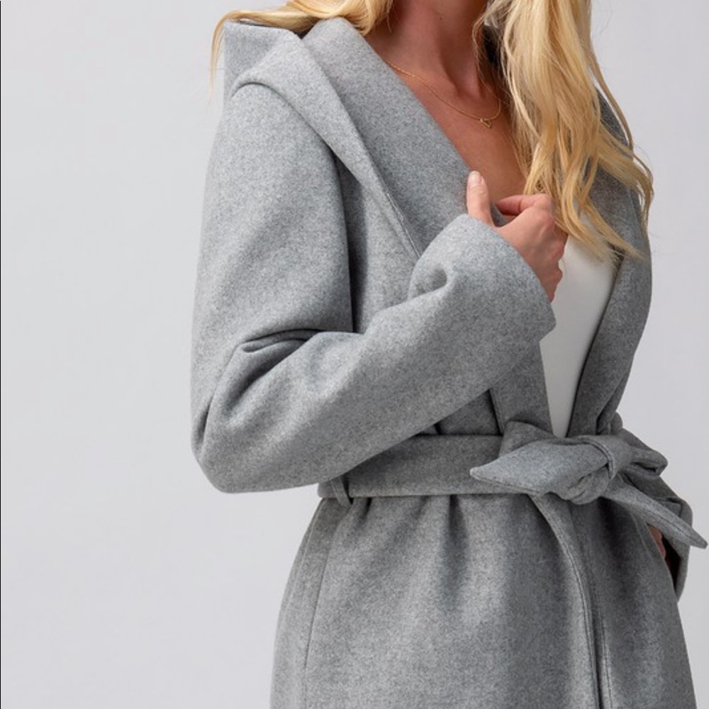 NEW Hoodie Lapel Coat - Picture 5 of 6